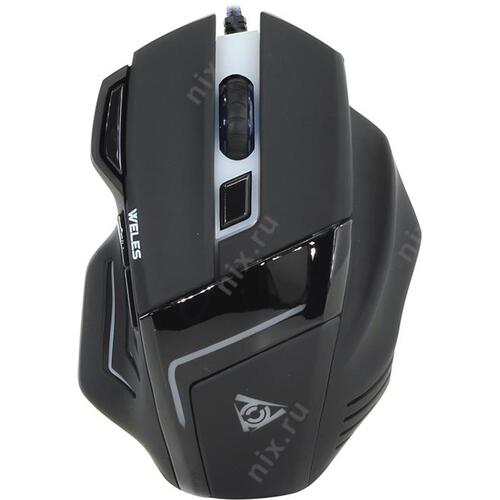Проводная Мышь Qcyber WELES (USB 2.0, 7btn, 8200 dpi)