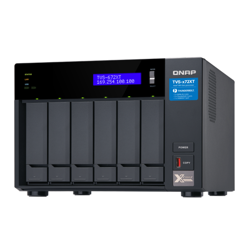 Сетевое хранилище на 6 дисков QNAP TVS-672XT-i5-8G (Legacy)