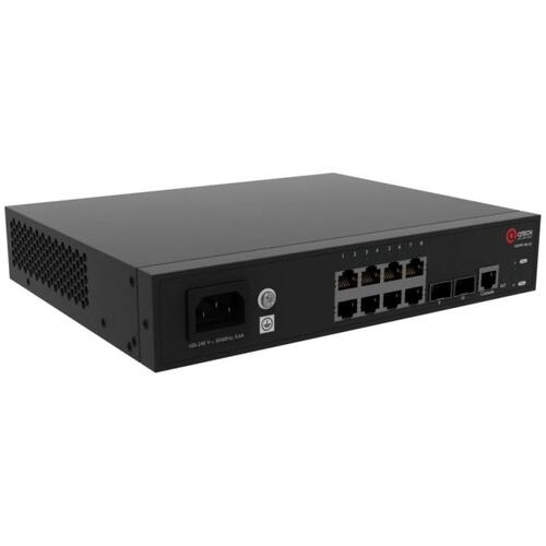 QSW-4610-10T-POE-AC QTECH Управляемый коммутатор уровня L2+ с поддержкой PoE 802.3af/at, 8 портов