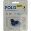  Qumo Fold Fold QM8GUD-FLD-Blue USB 8 ,  