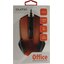   Qumo Office M14 Red (USB 2.0, 3btn, 1000 dpi),  