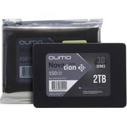 SSD Qumo Novation 3D QLC <Q3DQ-2TSCY> (2 , 2.5", SATA, 3D QLC (Quad-Level Cell))