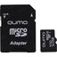   Qumo QM128GMICSDXC10U3 microSDXC UHS-I Class 3 (U3), Class 10 128  +microSD->SD ,  