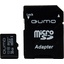   Qumo QM16GMICSDHC10U1 microSDHC UHS-I Class 1 (U1), Class 10 16  +microSD->SD ,  