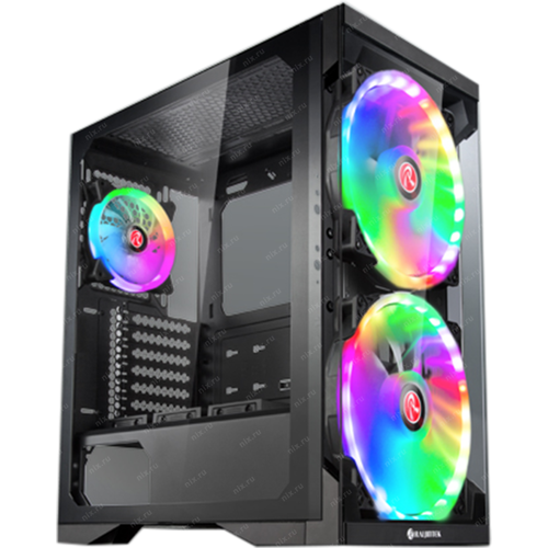 0R20B00180 Raijintek SILENOS PRO 0R20B00180, black, ATX; M-ATX; Mini-ITX, USB3.0x1, USB2.0x2, HD Audiox1