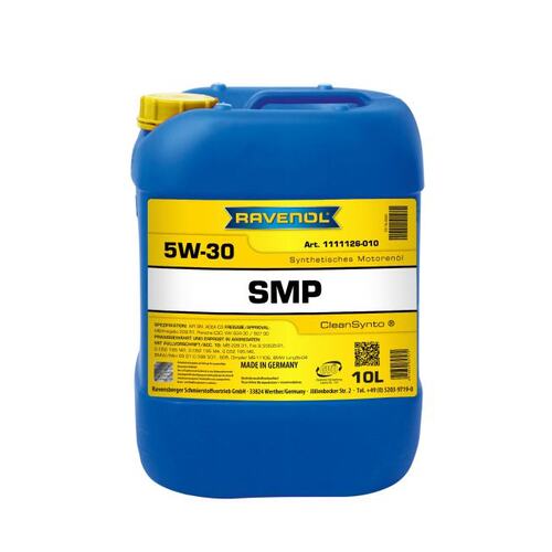 1111126-010-01-999 Моторное масло RAVENOL SMP 5W-30, 10 литров