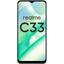 Смартфон realme C33 4/128 ГБ RU, Dual nano SIM, голубой, вид спереди