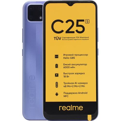 Смартфон REALME C25s Blue 64 Гб