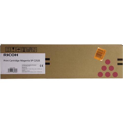 Картридж цветной (или контейнер с цветными чернилами) Ricoh SP C252E пурпурный