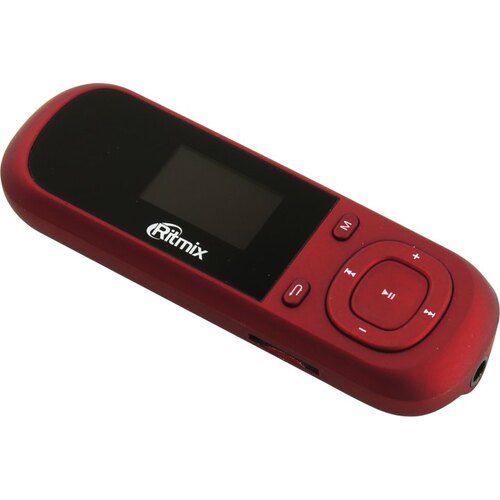Аудиоплеер 1" (2.5 см) Ritmix RF-3360 4 Гб microSD FM-тюнер Красный