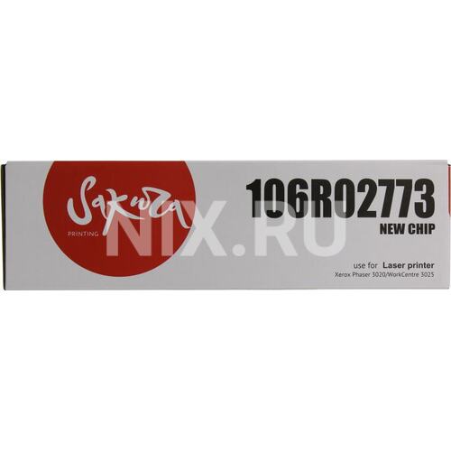 Картридж черный (или контейнер с черными чернилами) SAKURA 106R02773-N