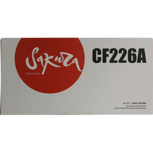 Картридж черный (или контейнер с черными чернилами) SAKURA CF226A