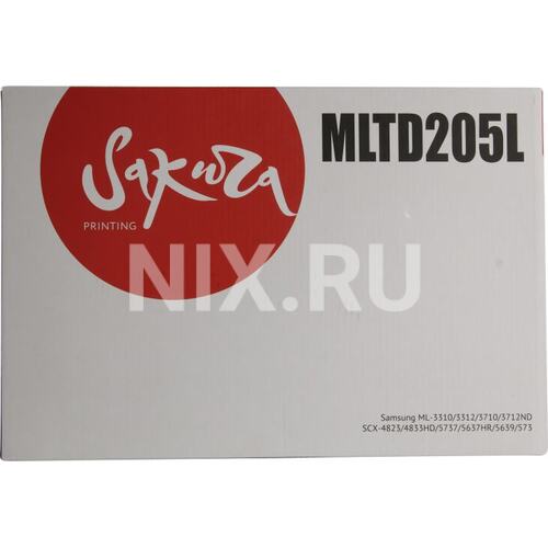 Картридж черный (или контейнер с черными чернилами) SAKURA MLTD205L