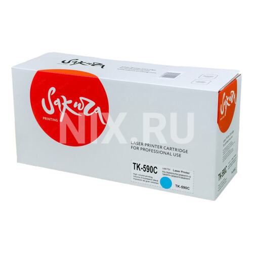 Картридж цветной (или контейнер с цветными чернилами) SAKURA SATK590C