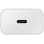 Сетевое зар./устр. Samsung EP-T1510X 2A+1.67A PD для Samsung кабель USB Type C белый (EP-T1510XWEGRU), вид спереди