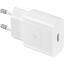 Сетевое зар./устр. Samsung EP-T1510X 2A+1.67A PD для Samsung кабель USB Type C белый (EP-T1510XWEGRU), вид основной