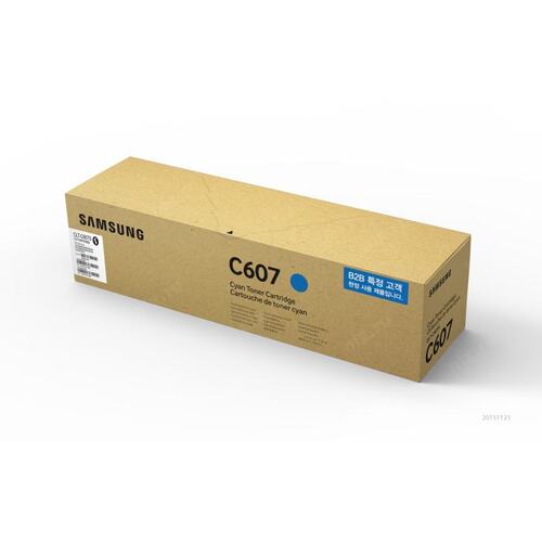 Тонер Samsung CLT-C607S (голубой)