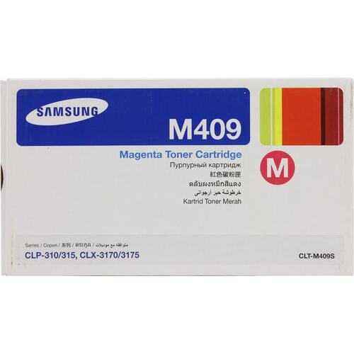 Картридж цветной (или контейнер с цветными чернилами) Samsung CLT-M409S (пурпурный)