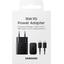 Сетевое зарядное устройство Samsung Adaptive Fast Charging Adapter EP-T1510 Black, вид упаковки