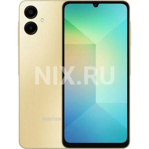 SM-A065FZDHMEA Мобильный телефон SAMSUNG GALAXY A06 6/128GB GOLD SM-A065