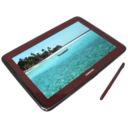 Планшет с 3G 10.1" Samsung Galaxy Note 10.1 GT-N8000 7000 мАч Красный