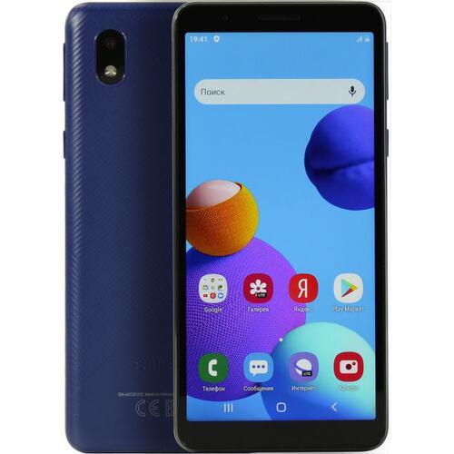 Смартфон Samsung Galaxy A01 Core SM-A013F Blue 16 Гб Dual nano SIM