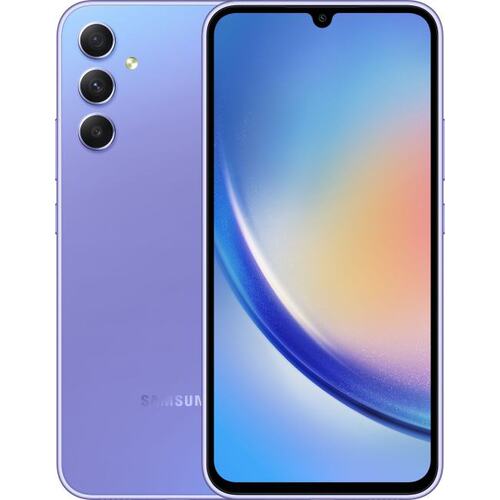 Смартфон Samsung Galaxy A34 5G SM-A346E Lavender 256 Гб Dual nano SIM