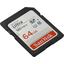 Карта памяти SanDisk Ultra SDSDUN4-064G-GN6IN SDXC UHS-I Class 1 (U1), Class 10 64 ГБ, вид основной
