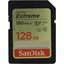   SanDisk Extreme SDSDXV5-128G-GNCIN SDXC V30, UHS-I Class 3 (U3), Class 10 128 ,  