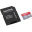   SanDisk Ultra SDSQUA4-128G-GN6MA microSDXC A1, UHS-I Class 1 (U1), Class 10 128  +microSD->SD ,  