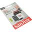 Карта памяти SanDisk Ultra SDSQUAC-256G-GN6MA microSDXC A1, UHS-I Class 1 (U1), Class 10 256 ГБ +microSD->SD адаптер, вид основной