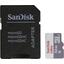 Карта памяти SanDisk Ultra SDSQUNR-032G-GN3MA microSDHC UHS-I Class 1 (U1), Class 10 32 ГБ +microSD->SD адаптер, вид сверху
