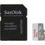 Карта памяти SanDisk Ultra SDSQUNR-064G-GN3MA microSDXC UHS-I Class 1 (U1), Class 10 64 ГБ +microSD->SD адаптер, вид сверху