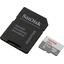 Карта памяти SanDisk Ultra SDSQUNR-064G-GN3MA microSDXC UHS-I Class 1 (U1), Class 10 64 ГБ +microSD->SD адаптер, вид основной