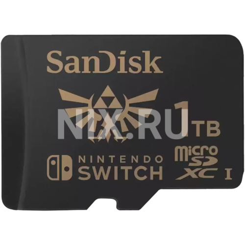 SDSQXAO-1T00-GN6ZN Флеш карта microSD 1TB SanDisk microSDXC Class 10 UHS-I A1 C10 V30 U3 for Nintendo Switch 100/90 MB/