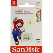   SanDisk Nintendo Switch SDSQXAO-256G-GN3ZN microSDXC UHS-I Class 3 (U3), Class 10 256 