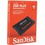 SSD SanDisk PLUS <SDSSDA-240G-G25> (240 , 2.5", SATA, MLC (Multi Level Cell)),  