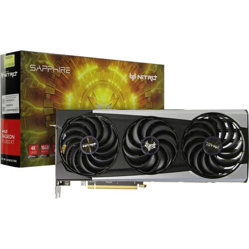 Игровая видеокарта Sapphire Nitro+ RX 6900 XT GAMING RADEON RX 6900 XT OC 16 Гб GDDR6