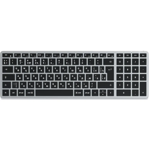 Satechi ST-BTSX2M-RU Клавиатура беспроводная Satechi Slim X2 Bluetooth Keyboard - русская раскладка. Цвет: серый космос