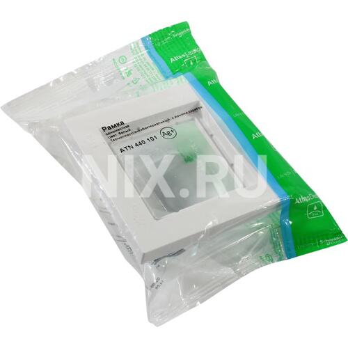 Рамка для розетки или выключателя Schneider Electric AtlasDesign ATN440101