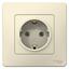 Розетка силовая Schneider Electric Blanca BLNRS001012, вид спереди