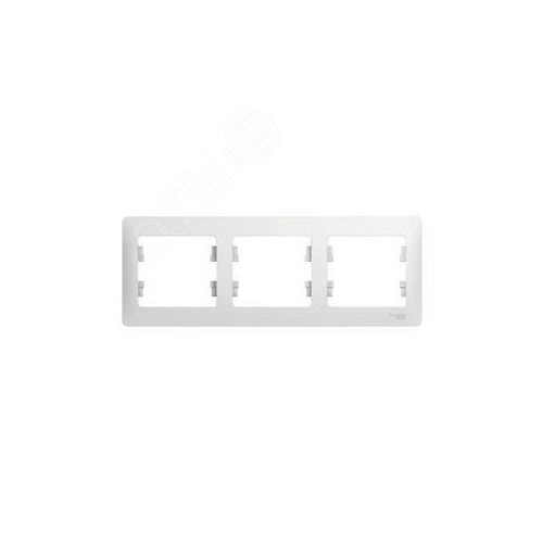 Рамка для розетки или выключателя Schneider Electric Glossa GSL000103RU