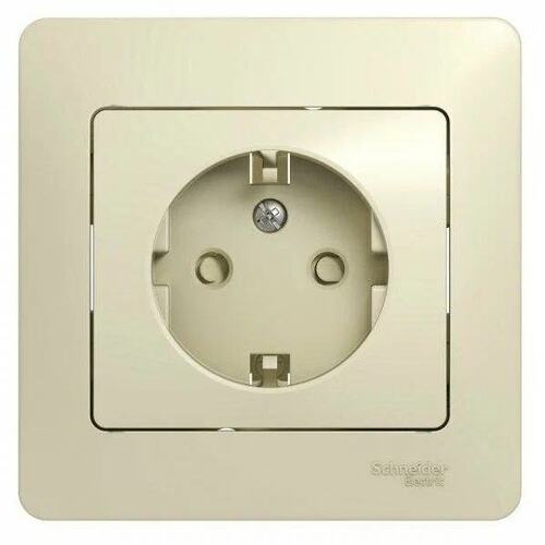 Розетка силовая Schneider Electric Glossa GSL000244