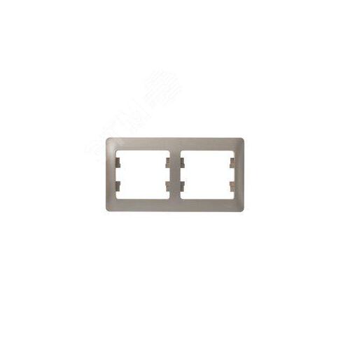 Рамка для розетки или выключателя Schneider Electric Glossa GSL000402