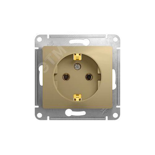 Розетка силовая Schneider Electric Glossa GSL000443