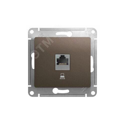 Розетка RJ-45 Schneider Electric Glossa GSL000881K