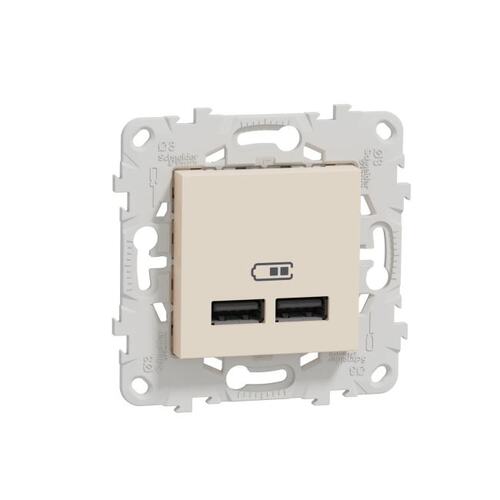 Розетка USB Schneider Electric Unica NU541844