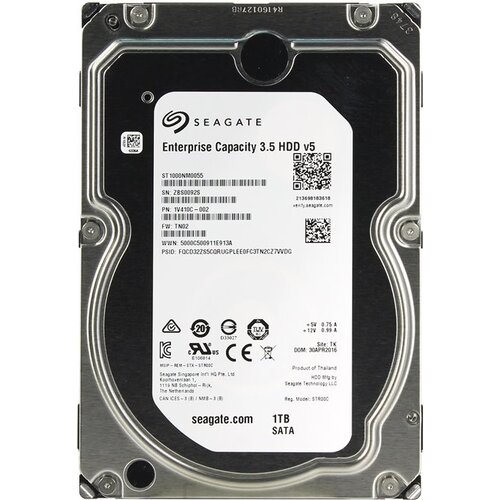 Жесткий диск 3.5" Seagate Enterprise Capacity 3.5 1 Тб ST1000NM0055 SATA 6Gb/s (SATA-III)