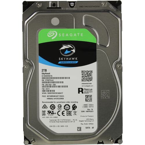 Жесткий диск 3.5" Seagate SkyHawk Surveillance 2 Тб ST2000VX015 SATA 6Gb/s (SATA-III)