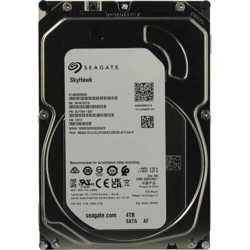 Жесткий диск 3.5" Seagate SkyHawk Surveillance 4 Тб ST4000VX005 SATA 6Gb/s (SATA-III)
